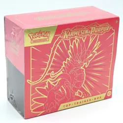 Pokamon Trading Card Game Top Trainer Box Crimson & Purple (Koraidon) GERMAN - Image 1