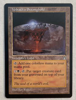 1x Volrath's Stronghold NM Stronghold MTG Magic the Gathering NM - Image 1