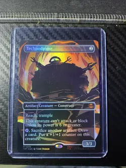 MTG - Technodrome - TMT - M - Borderless Foil - 222 - Image 1