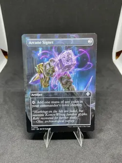 Arcane Signet (Borderless) Commander: the Lost Caverns of Ixalan Regular MTG 104 - Image 1