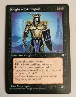Knight of Stromgald Ice Age Regular NM Near Mint - Image 1