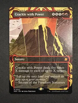 Crackle with Power - Secrets of Strixhaven: Mystical Archive MINT MTG Magic - Image 1