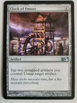 Clock of Omens Core Set 2013 (M13) Regular LP Lightly Played MTG - Image 1