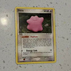 Pokemon Ditto EX Delta Species Rare 60 HP Basic Card 35/113 Regular - Image 1