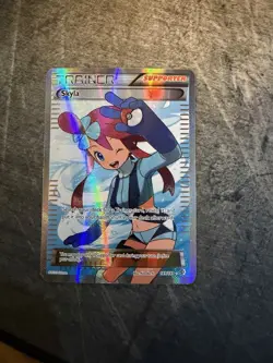 Pokemon Skyla Full Art Ultra Rare Trainer Card Boundaries Crossed 149/149 NM/LP - Image 1