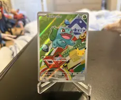 Pokemon 2026 Bulbasaur MEP 037 First Partner Promo Illustration Rare Mint - Image 1