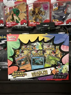 Pokemon Ascended Heroes First Partner Deluxe Pin Collection Sealed New - Image 1