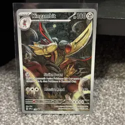 Kingambit Promo Pokemon TCG Scarlet & Violet SVP 030 Stage 2 180 HP 2023 - Image 1