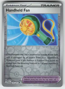 Handheld Fan 150/167 Uncommon Twilight Masquerade Pokemon Reverse Holo Near Mint - Image 1