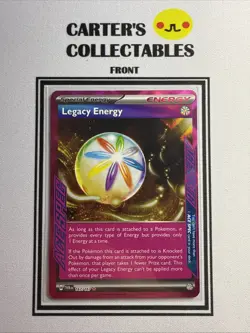 Pokemon TCG Legacy Energy Scarlet & Violet-Twilight Masquerade 167/167 Holo Ace - Image 1