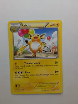 Pokemon TCG - Raichu 40/99 Uncommon - Non Holo - BW Next Destinies - LP - Image 1