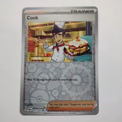 Cook 147/167 Reverse Holo Uncommon Twilight Masquerade Pokemon TCG Near Mint NM - Image 1