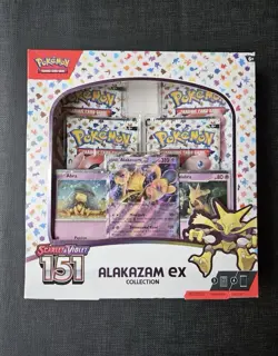 Pokemon TCG: Scarlet & Violet-151 Alakazam ex Collection Box - Image 1