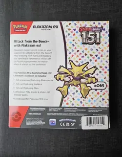 Pokemon TCG: Scarlet & Violet-151 Alakazam ex Collection Box - Image 2