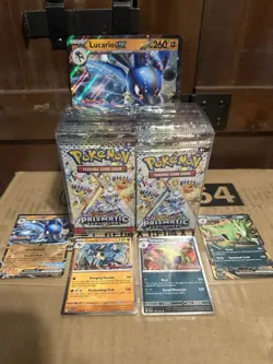 36 Packs Pokemon TCG Prismatic Evolutions Booster Packs - BOOSTER BOX Sam’s Club - Image 2