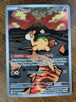 Pokemon TCG - Numel 223/217 Ascended Heroes Illustration Rare - NM 🌋 - Image 1