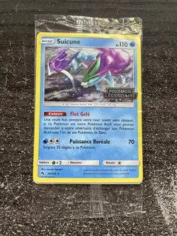 SUICUNE HOLO STAMPED - POKEMON 59/214 PROMO POKEMON LEGENDAIRE SCELLEE NEUF FR - Image 1