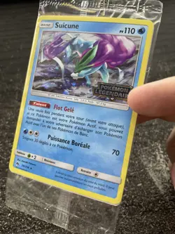 SUICUNE HOLO STAMPED - POKEMON 59/214 PROMO POKEMON LEGENDAIRE SCELLEE NEUF FR - Image 2