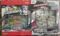 Pokemon Black Bolt & White Flare Poster & White Flare Binder Collection - Image 1
