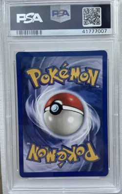 POKEMON PSA 9 MINT RED CHEEKS PIKACHU E3 58/102 SHADOWLESS BASE 1999 - Image 3