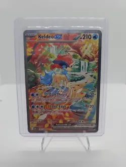 Pokemon Keldeo EX 167/086 White Flare Special Illustration - Image 1