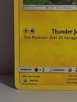 Pikachu SM183 Sun And Moon Cosmos Holo Blister Pack Promo Pokemon TCG NM-LP - Image 4