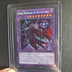 Yugioh! Dark Magician Of Destruction MZMU-EN011 1st Edition Secret Rare - Image 1