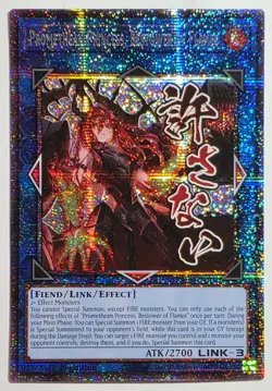 Yugioh Promethean Princess, Bestower of Flames RA05-EN107 Starlight Rare 1st Ed - Image 1