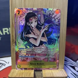 EB03-055 Nico Robin SR Alt Art Heroines Edition One Piece TCG English Card - Image 2