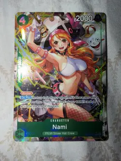 One Piece CCG Nami OP14-031 Super Rare Foil New EN - Image 1