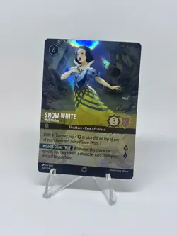 Snow White Well Wisher 206/204 (Enchanted) Disney Lorcana Rise of the Floodborn - Image 1