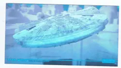 Star Wars Trilogy Hologram insert 2 of 2 Millennium Falcon - Image 1