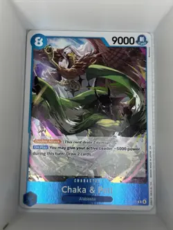 EB04-023 Chaka & Pell English R One Piece TCG Card Game - Image 1