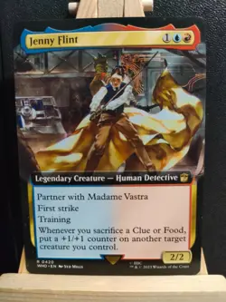 Jenny Flint (Extended Art) - Doctor Who - Rare - NM (see pics) MTG - Image 1