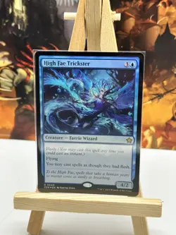 MTG High Fae Trickster FOIL ~ FDN 0040 - Image 1