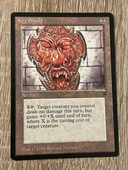 MTG - Kry Shield - Legends - NM English Magic 1994 - Image 1