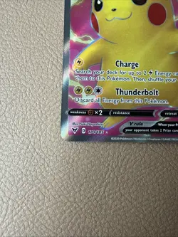 Pikachu V 170/185 Vivid Voltage- NM Ultra Rare Full Art Pokemon Card - Image 5