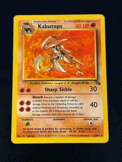 Kabutops 24/62 Pokemon Fossil - Image 1