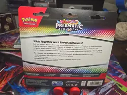 Pokemon TCG Scarlet Violet Prismatic Evolutions Tech Sticker Collection Leafeon - Image 3