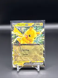 Pikachu Ex Holo Prismatic Evolutions Double Rare 028/131 Pokemon TCG - Image 1
