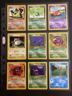 Team Rocket - Fossil - Jungle and Base Set Pokemon Cards Bundle No Duplicates - Image 3