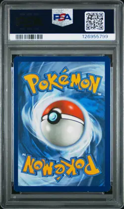 2015 POKEMON XY ROARING SKIES #105 FULL ART/M RAYQUAZA EX PSA 7 - Image 2