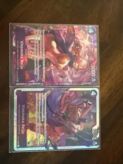 One Piece CCG Vinsmoke Reiju Leader and Character Card - Image 1