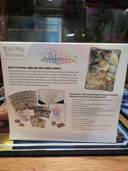 Pokemon Center Exclusive Prismatic Evolutions ETB Elite Trainer Box Sealed #2 - Image 3
