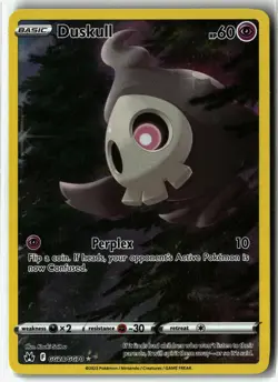 Duskull ⭐ GG28/GG70 Holo Crown Zenith Galarian Gallery Pokemon NM - Image 1