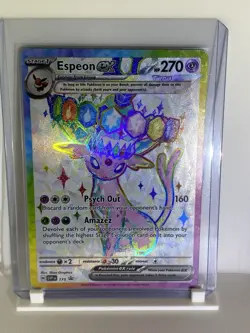 Pokemon Espeon ex Scarlet & Violet Promo Holo 270 HP - Image 1