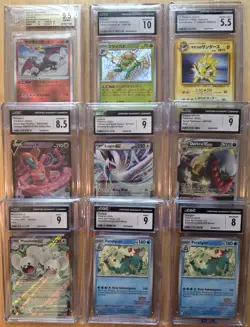 Pokemon CGC Graded Card LOT - 9 Slabs - All Decent Pokemon - Great Condition - Image 1