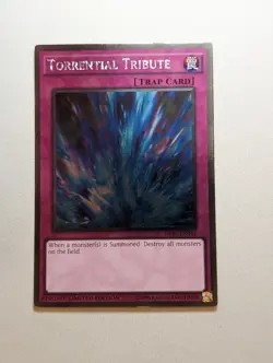Yugioh - Torrential Tribute - NKRT-EN043 - Platinum Rare - Limited Edition - NM - Image 1
