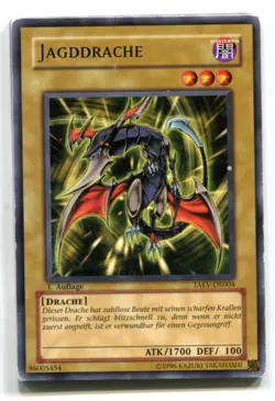 Yu-Gi-Oh! PLAYED/POOR Jagddrache Rare - Image 1