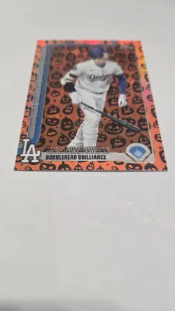 Shohei Ohtani Nod and Smile 2025 Topps Update Holiday Jack O’Lantern #US84 - Image 2